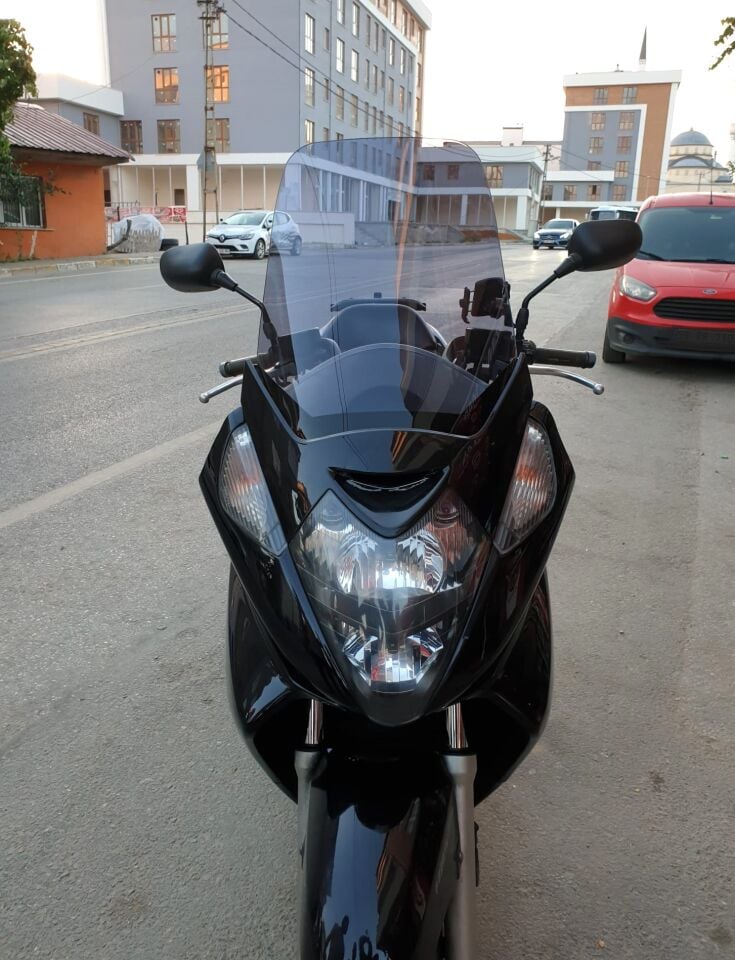 MOTOCAM Honda Silverwing SWT 400 Ön Cam 2006-2009 Model 56cm Füme Renkli 4mm