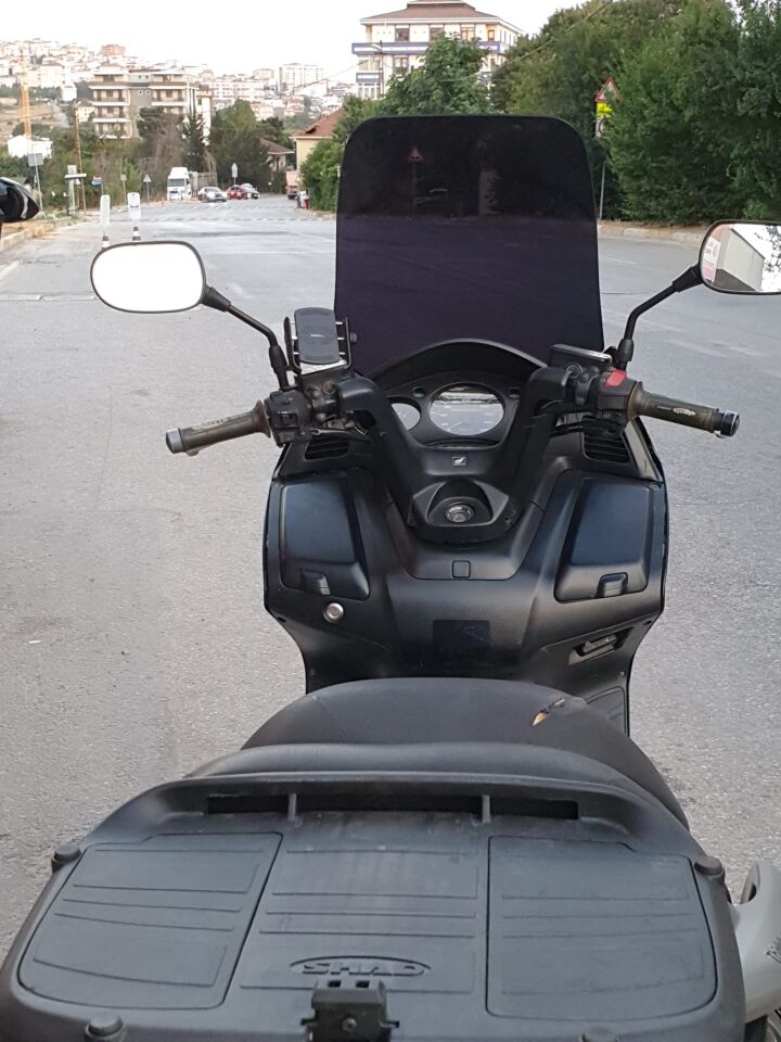 MOTOCAM Honda Silverwing SWT 400 Ön Cam 2006-2009 Model 56cm Siyah Renkli 4mm