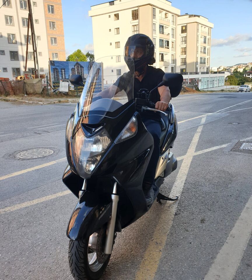 MOTOCAM Honda Silverwing SWT 400 Ön Cam 2006-2009 Model 56cm Şeffaf Renkli 4mm