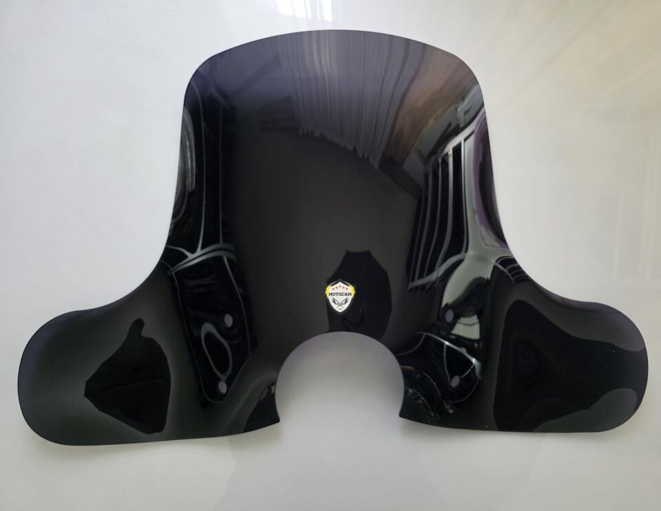 MOTOCAM SYM Fiddle II 125 Ön Cam 2008-2016 Model 53cm Siyah Renkli Elcikli APARATSIZ