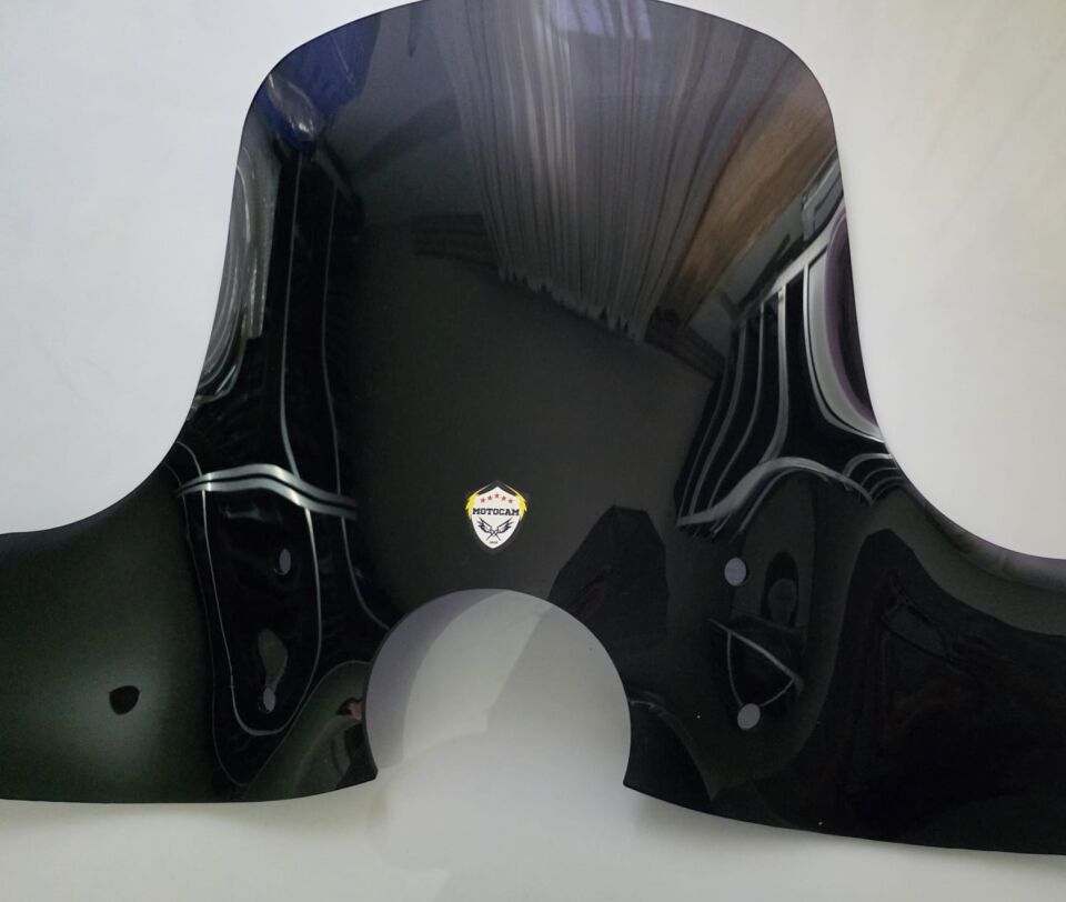 MOTOCAM SYM Fiddle II 125 Ön Cam 2008-2016 Model 53cm Siyah Renkli Elcikli APARATSIZ