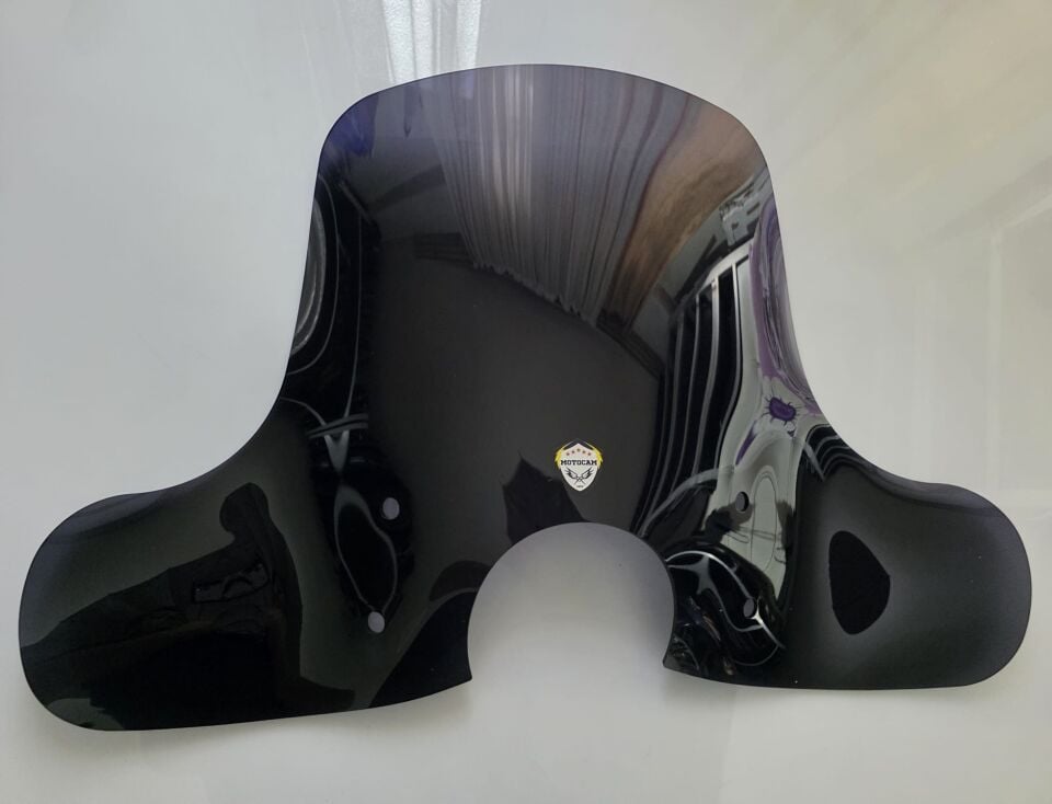 MOTOCAM SYM Fiddle II 125 Ön Cam 2008-2016 Model 53cm Siyah Renkli Elcikli APARATSIZ