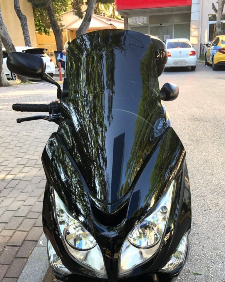 MOTOCAM Honda Silverwing SWT 600 Ön Cam 2008-2013 Model 71cm Siyah Renkli 4mm