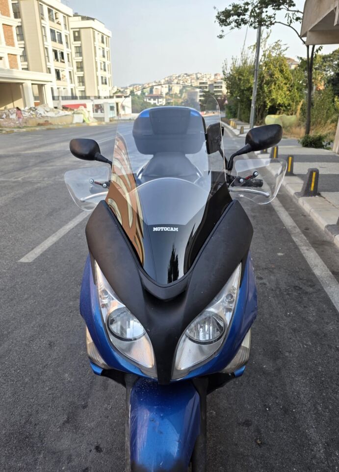 MOTOCAM Honda Silverwing SWT 600 Ön Cam 2008-2013 Model 71cm Şeffaf Renkli 4mm