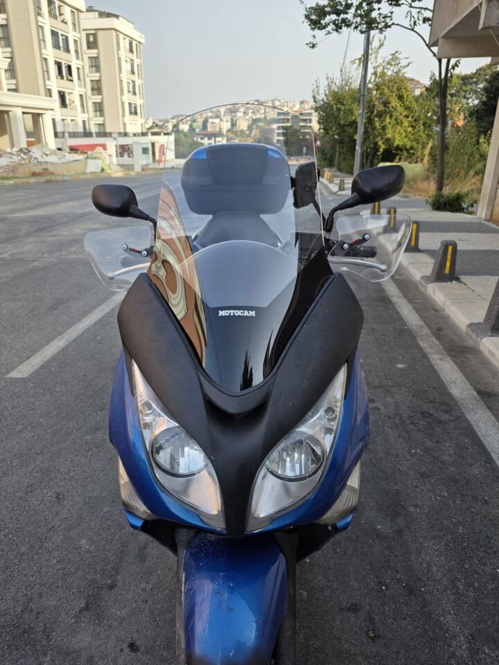 MOTOCAM Honda Silverwing SWT 600 Ön Cam 2008-2013 Model 71cm Şeffaf Renkli 4mm