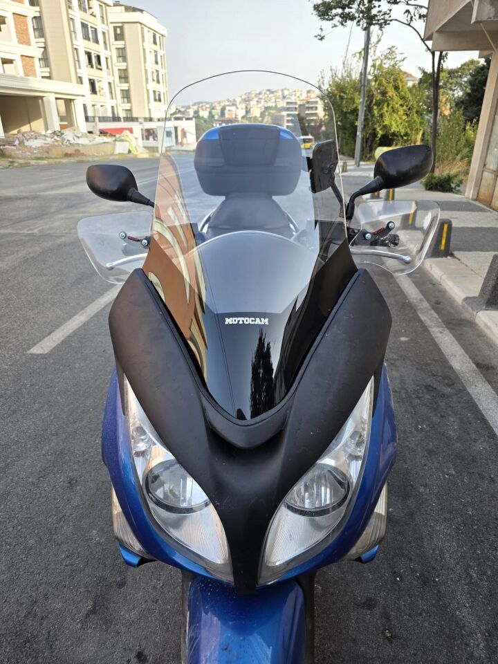 MOTOCAM Honda Silverwing SWT 600 Ön Cam 2008-2013 Model 71cm Şeffaf Renkli 4mm