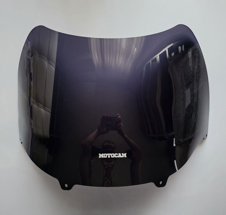 MOTOCAM Bmw R 1200 CL Ön Cam 2002-2005 Model 46cm Siyah Renkli 4mm