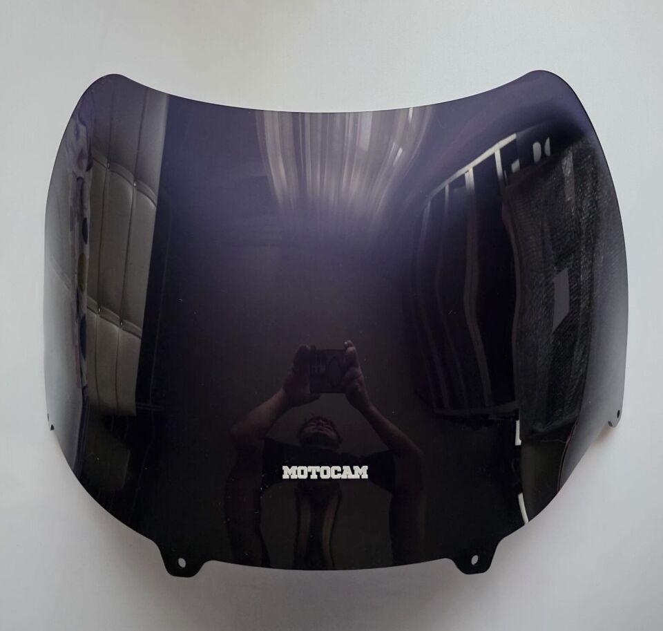 MOTOCAM Bmw R 1200 CL Ön Cam 2002-2005 Model 46cm Siyah Renkli 4mm