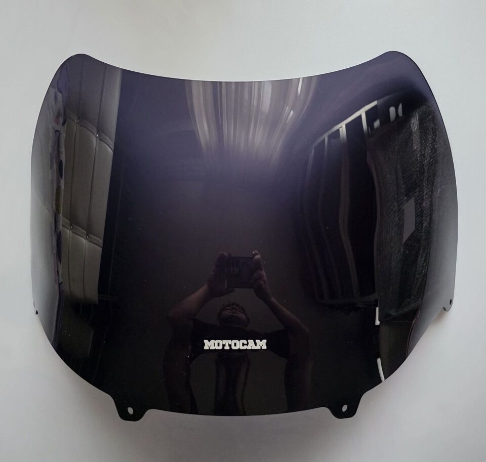 MOTOCAM Bmw R 1200 CL Ön Cam 2002-2005 Model 46cm Siyah Renkli 4mm