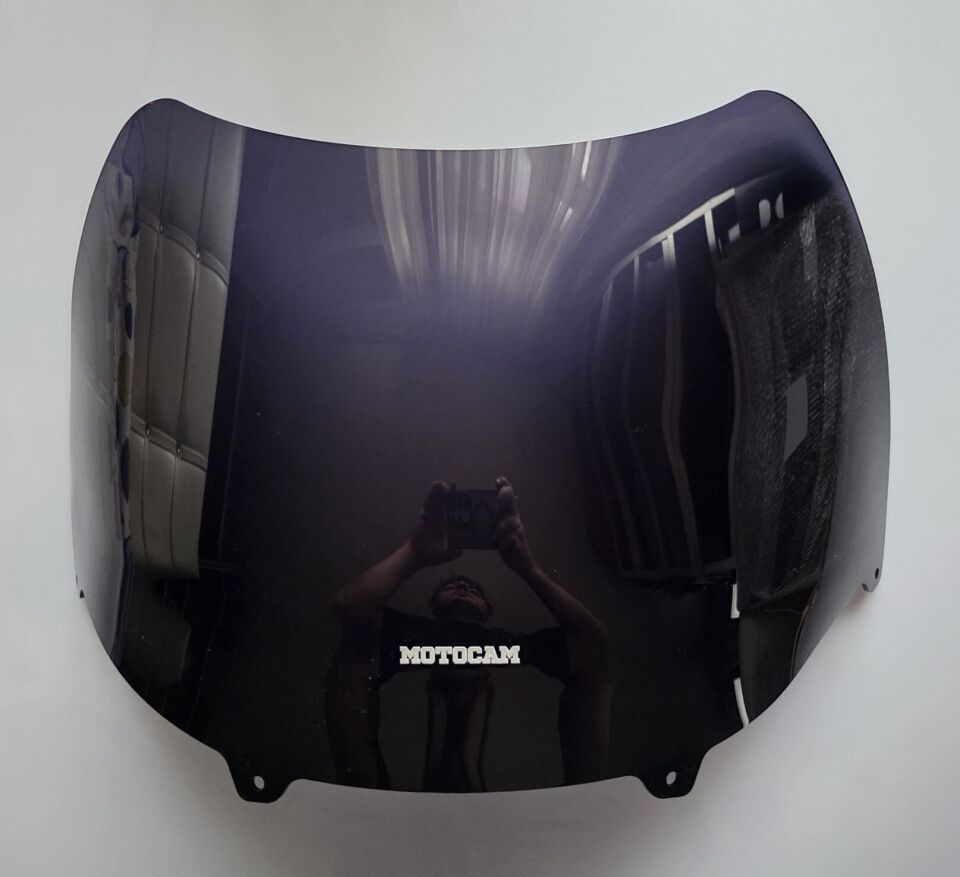 MOTOCAM Bmw R 1200 CL Ön Cam 2002-2005 Model 46cm Siyah Renkli 4mm