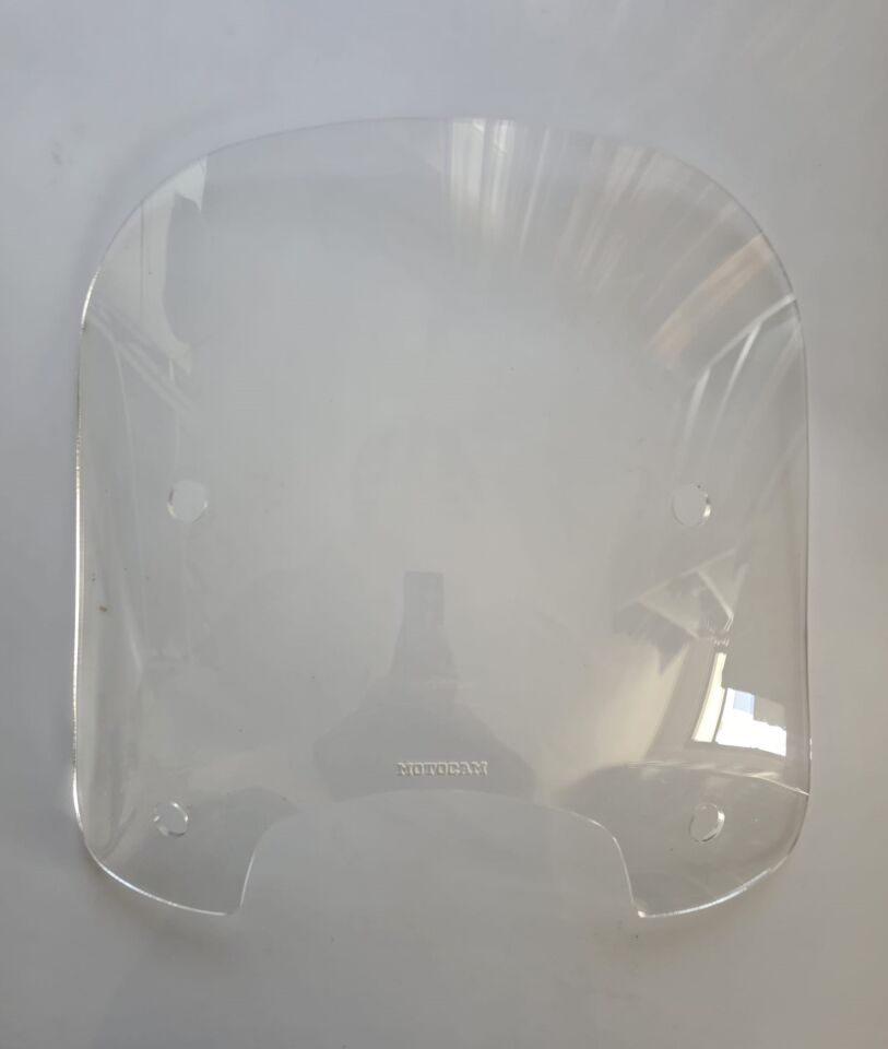 MOTOCAM RKS LT 50 PRO Ön Cam 2023-2026 Model 46cm Şeffaf Renkli 4mm APARATSIZ