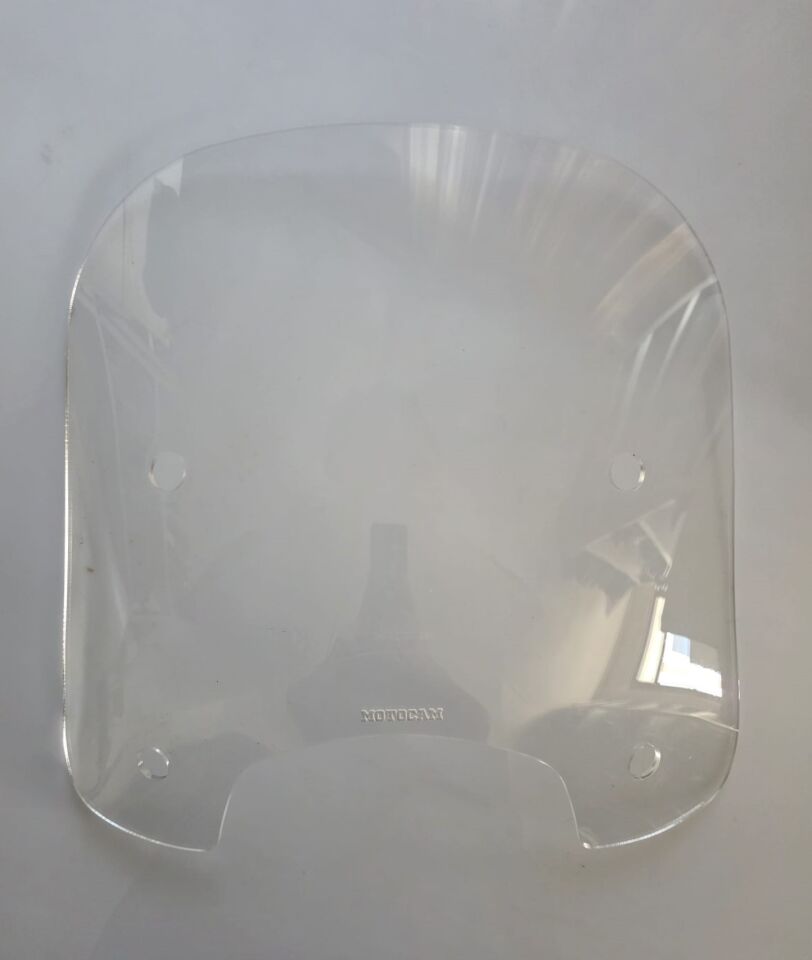 MOTOCAM RKS LT 50 PRO Ön Cam 2023-2026 Model 46cm Şeffaf Renkli 4mm APARATSIZ