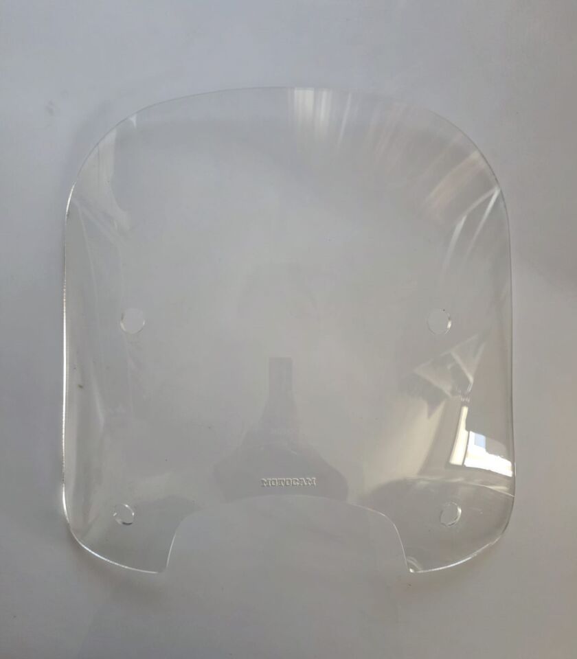 MOTOCAM RKS LT 50 PRO Ön Cam 2023-2026 Model 46cm Şeffaf Renkli 4mm APARATSIZ