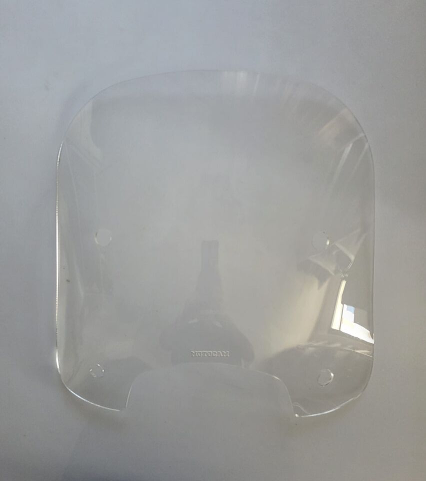 MOTOCAM RKS LT 50 PRO Ön Cam 2023-2026 Model 46cm Şeffaf Renkli 4mm APARATSIZ