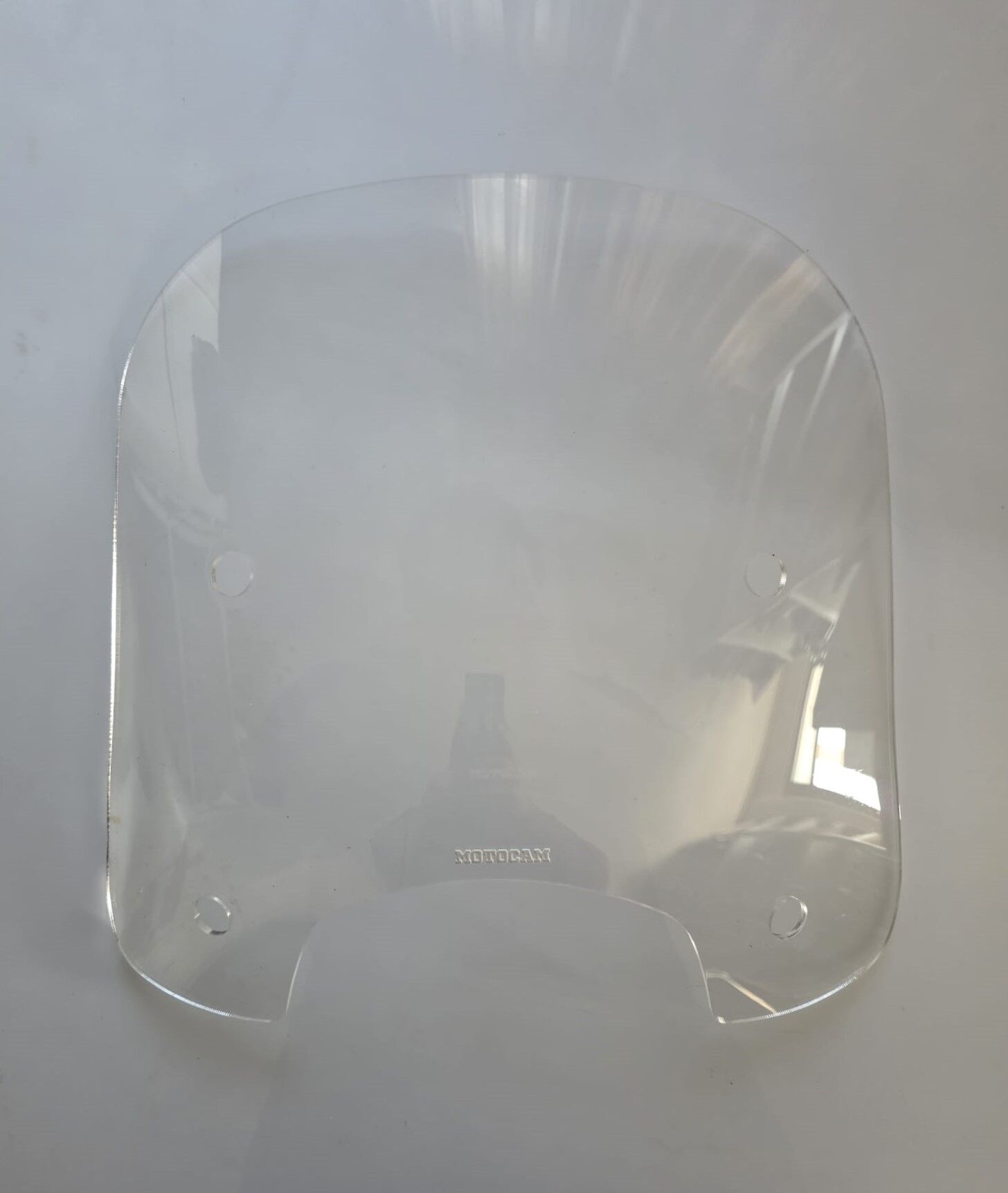 MOTOCAM RKS LT 50 PRO Ön Cam 2023-2026 Model 46cm Şeffaf Renkli 4mm APARATSIZ