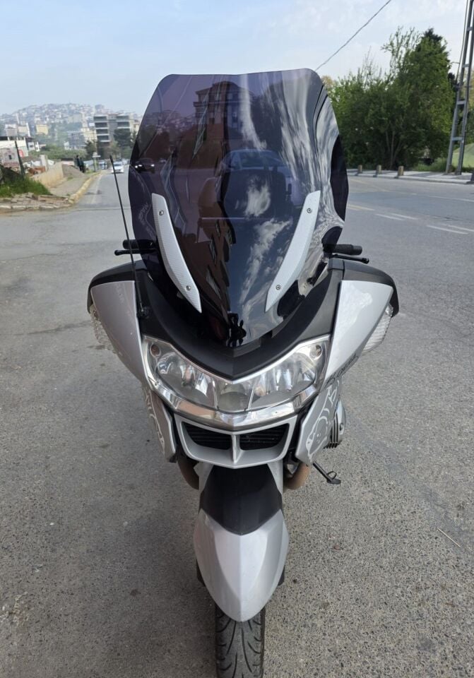 MOTOCAM Bmw R 1200 RT Ön Cam 2005-2015 Model 70cm Siyah Renkli 4mm