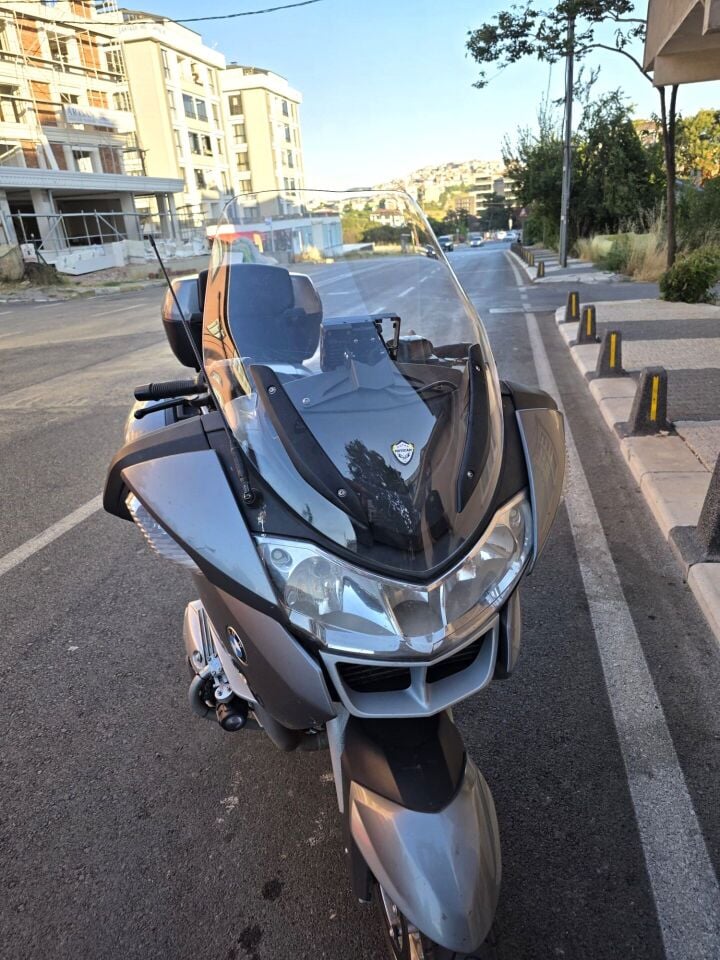 MOTOCAM Bmw R 1200 RT Ön Cam 2005-2015 Model 70cm Şeffaf Renkli 4mm