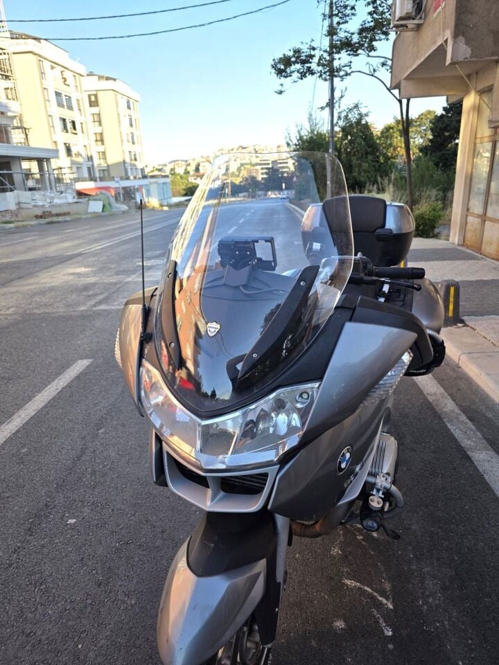 MOTOCAM Bmw R 1200 RT Ön Cam 2005-2015 Model 70cm Şeffaf Renkli 4mm
