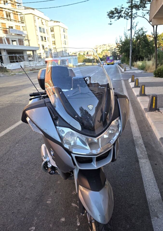 MOTOCAM Bmw R 1200 RT Ön Cam 2005-2015 Model 70cm Şeffaf Renkli 4mm