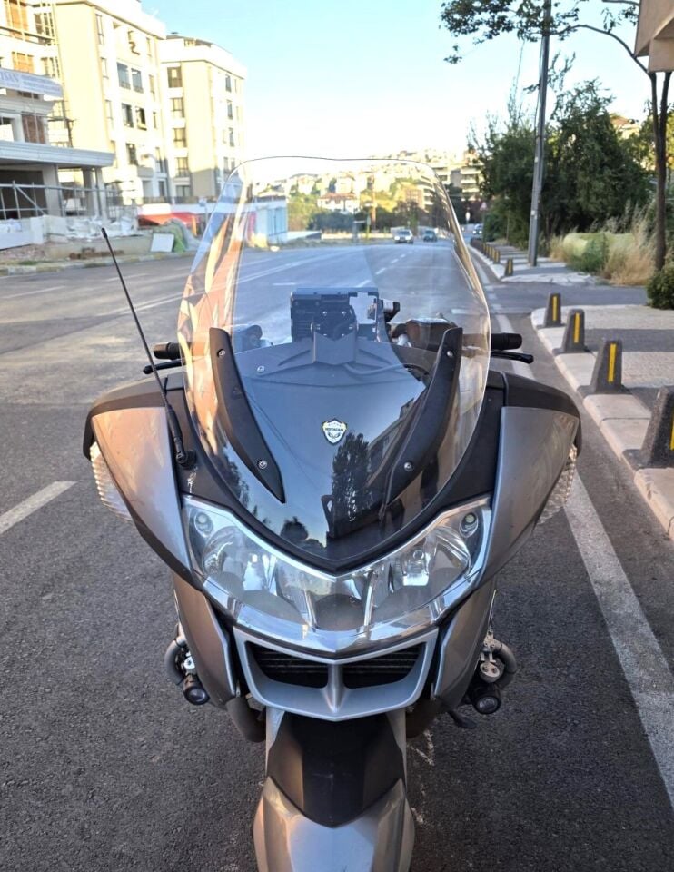 MOTOCAM Bmw R 1200 RT Ön Cam 2005-2015 Model 70cm Şeffaf Renkli 4mm