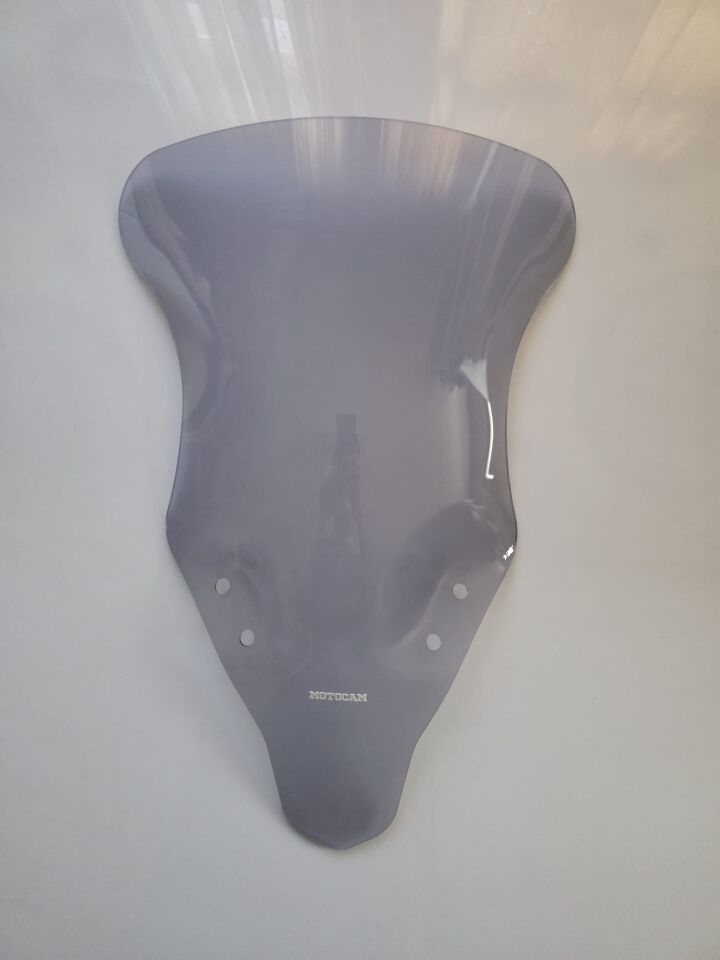 MOTOCAM CF Moto 250 SR Ön Cam 2020-2025 Model 57cm Füme Renkli 4mm