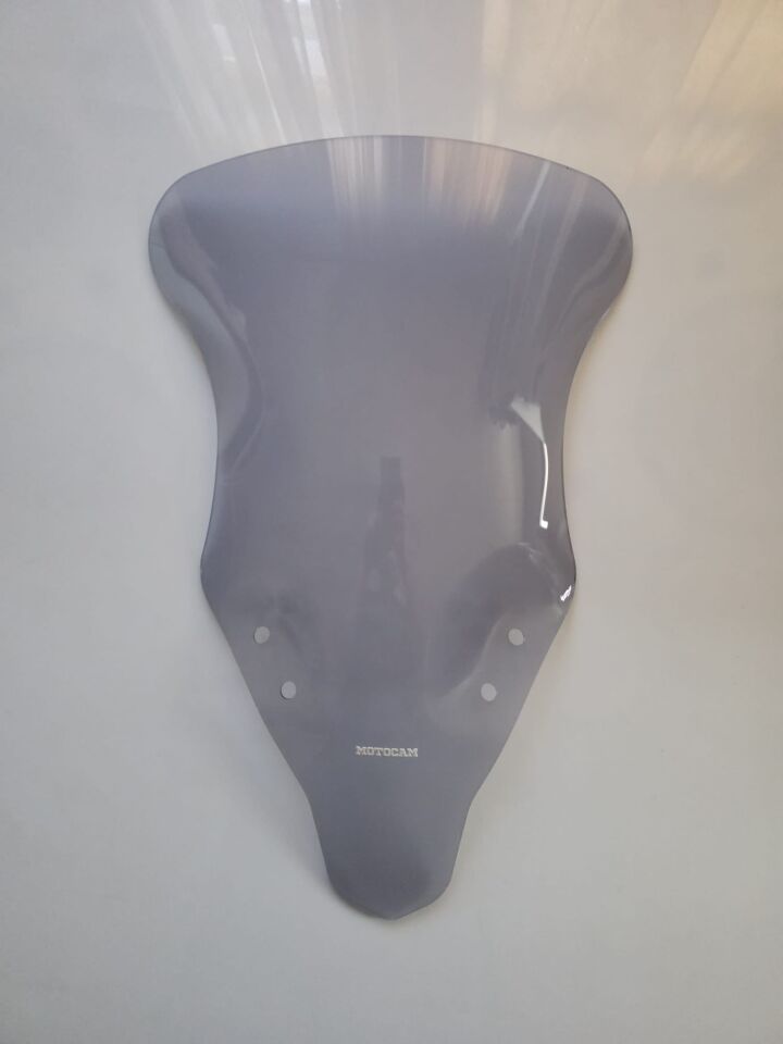 MOTOCAM CF Moto 250 SR Ön Cam 2020-2025 Model 57cm Füme Renkli 4mm