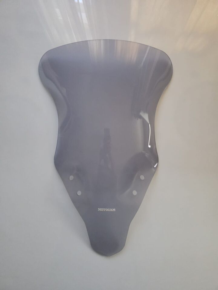 MOTOCAM CF Moto 250 SR Ön Cam 2020-2025 Model 57cm Füme Renkli 4mm