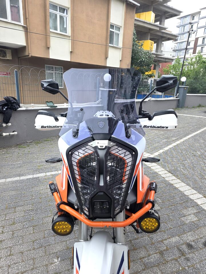 MOTOCAM KTM 1290 Super Adventure Ön Cam 2021-2026 Model 41cm Füme Renkli
