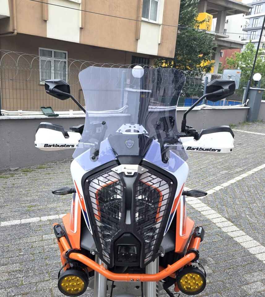 MOTOCAM KTM 1290 Super Adventure Ön Cam 2021-2026 Model 41cm Füme Renkli