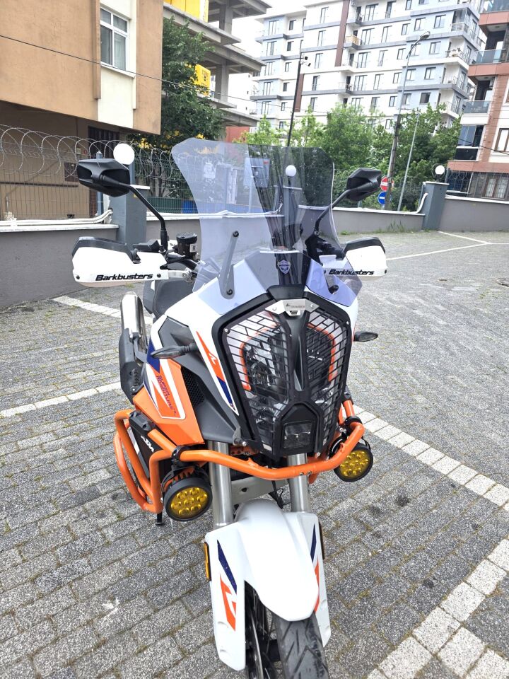 MOTOCAM KTM 1290 Super Adventure Ön Cam 2021-2026 Model 41cm Füme Renkli