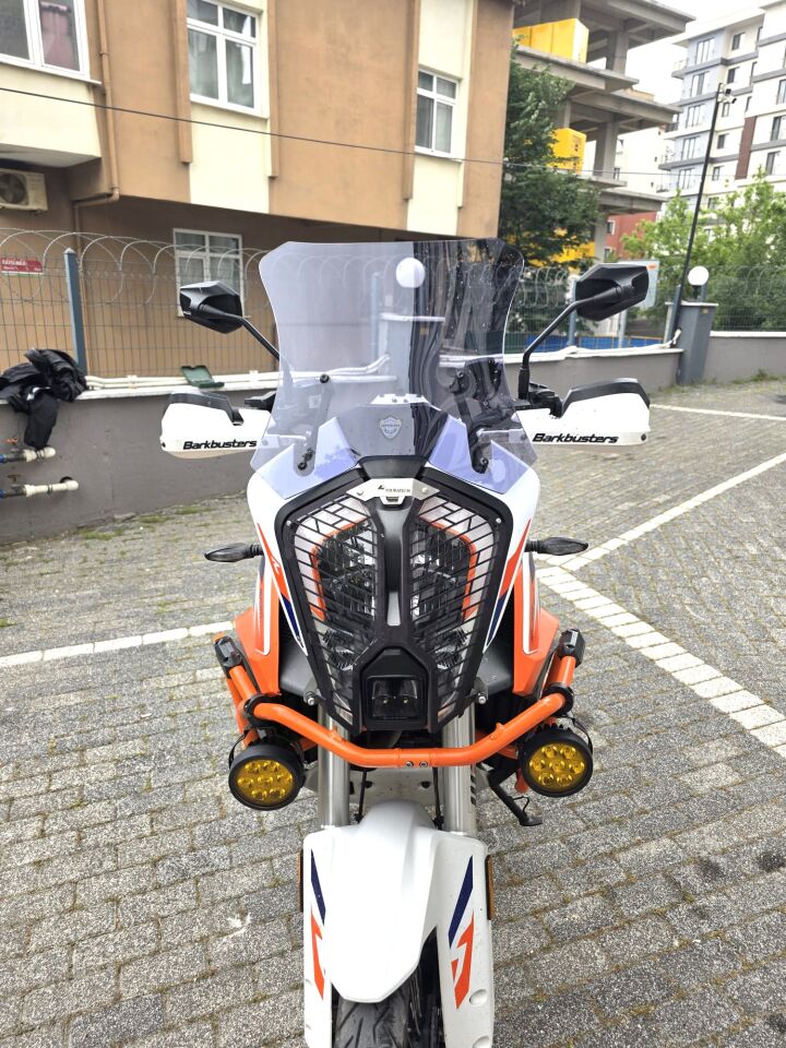 MOTOCAM KTM 1290 Super Adventure Ön Cam 2021-2026 Model 41cm Füme Renkli