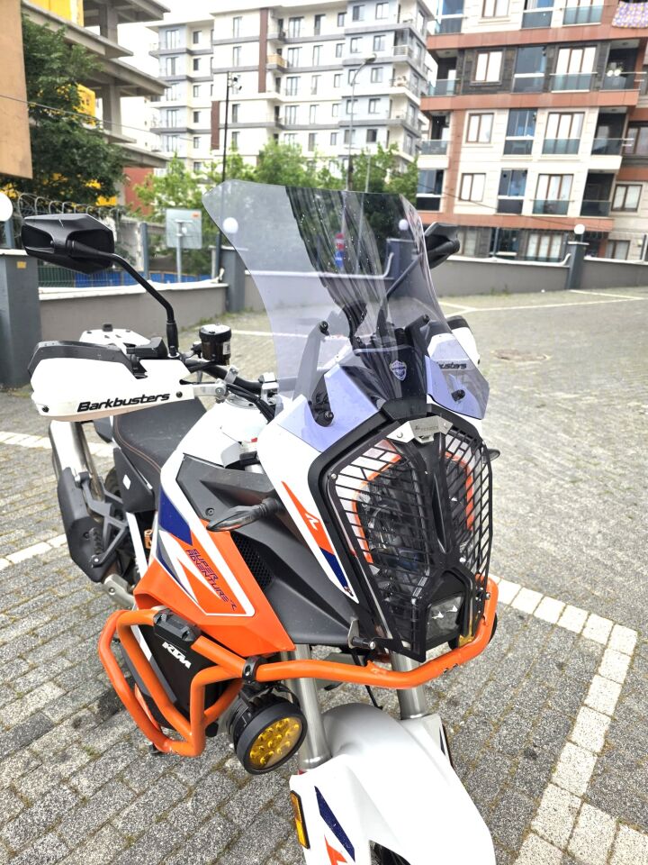 MOTOCAM KTM 1290 Super Adventure Ön Cam 2021-2026 Model 41cm Füme Renkli