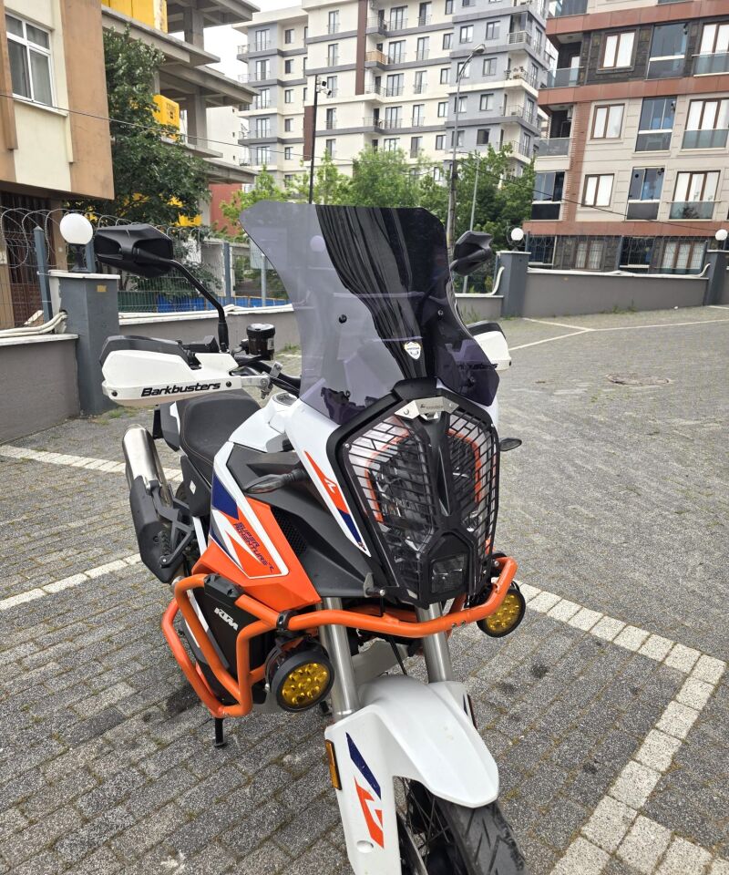 MOTOCAM KTM 1290 Super Adventure Ön Cam 2021-2026 Model 41cm Siyah Renkli