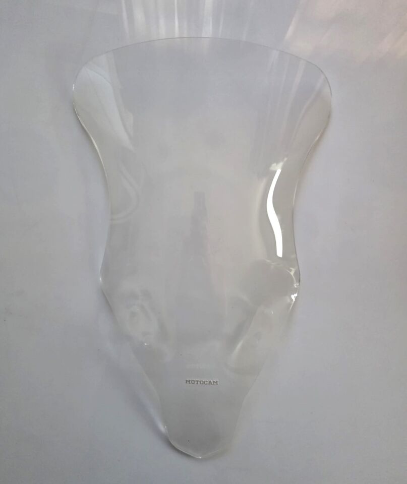 MOTOCAM CF Moto 250 SR Ön Cam 2020-2025 Model 57cm Şeffaf Renkli 4mm