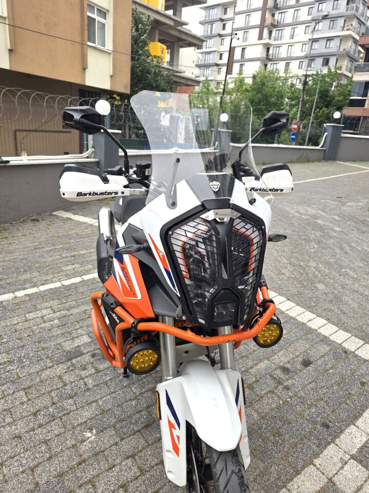 MOTOCAM KTM 1290 Super Adventure Ön Cam 2021-2026 Model 41cm Şeffaf Renkli