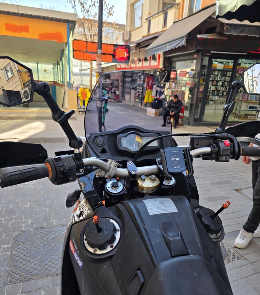 MOTOCAM KTM 950-990 Adventure KİT RALLY  Ön Cam 2006-2013 Model 51cm Füme Renkli 4mm