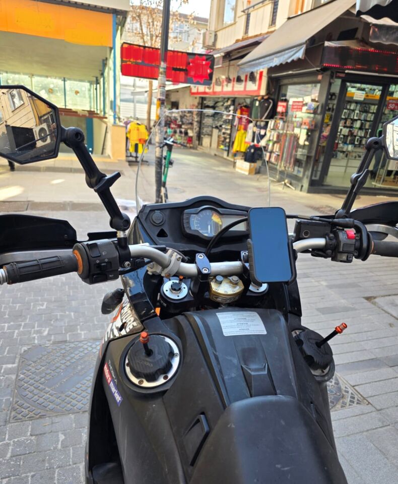 MOTOCAM KTM 950-990 Adventure KİT RALLY  Ön Cam 2006-2013 Model 51cm Şeffaf Renkli 4mm