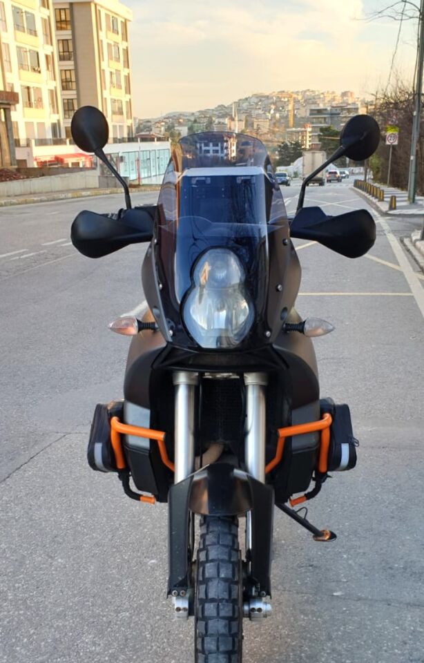 MOTOCAM KTM 990 Adventure Ön Cam 2015-2018 Model 52cm Füme Renkli 4mm