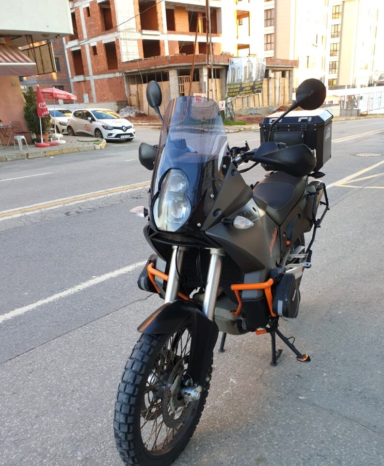 MOTOCAM KTM 990 Adventure Ön Cam 2015-2018 Model 52cm Füme Renkli 4mm