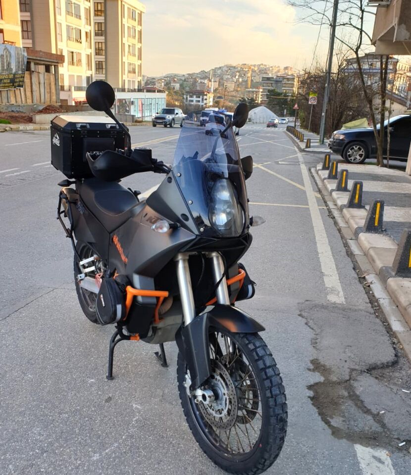 MOTOCAM KTM 990 Adventure Ön Cam 2015-2018 Model 52cm Füme Renkli 4mm