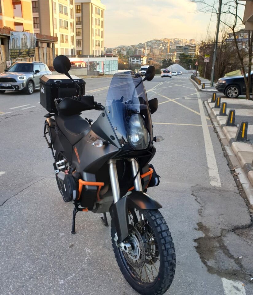 MOTOCAM KTM 990 Adventure Ön Cam 2015-2018 Model 52cm Füme Renkli 4mm