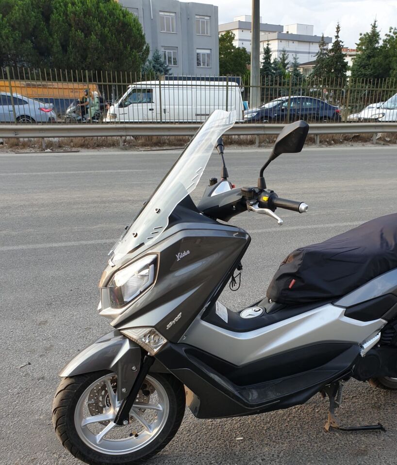 MOTOCAM Volta Revolt Rm5 Ön Cam 2020-2021 Model 65cm Şeffaf Renkli 4mm ORTA BOYLU