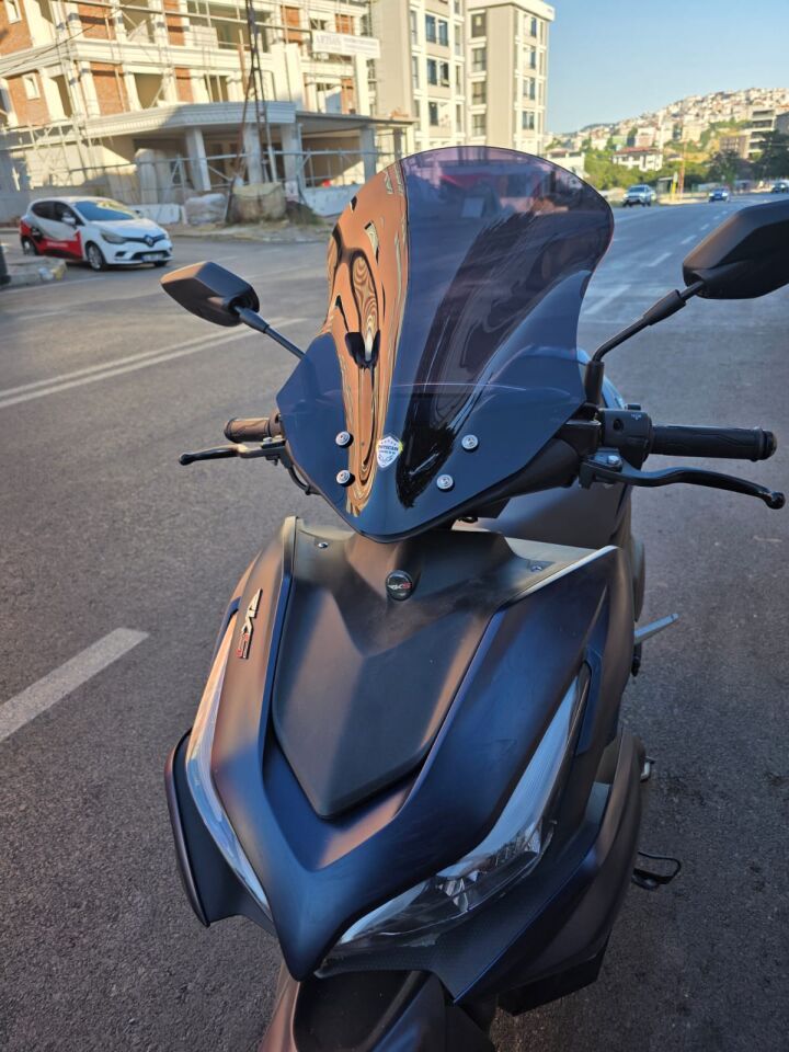 MOTOCAM Volta Revolt RSX3 Ön Cam 2022-2026 Model 43cm Siyah Renkli SPORTİF