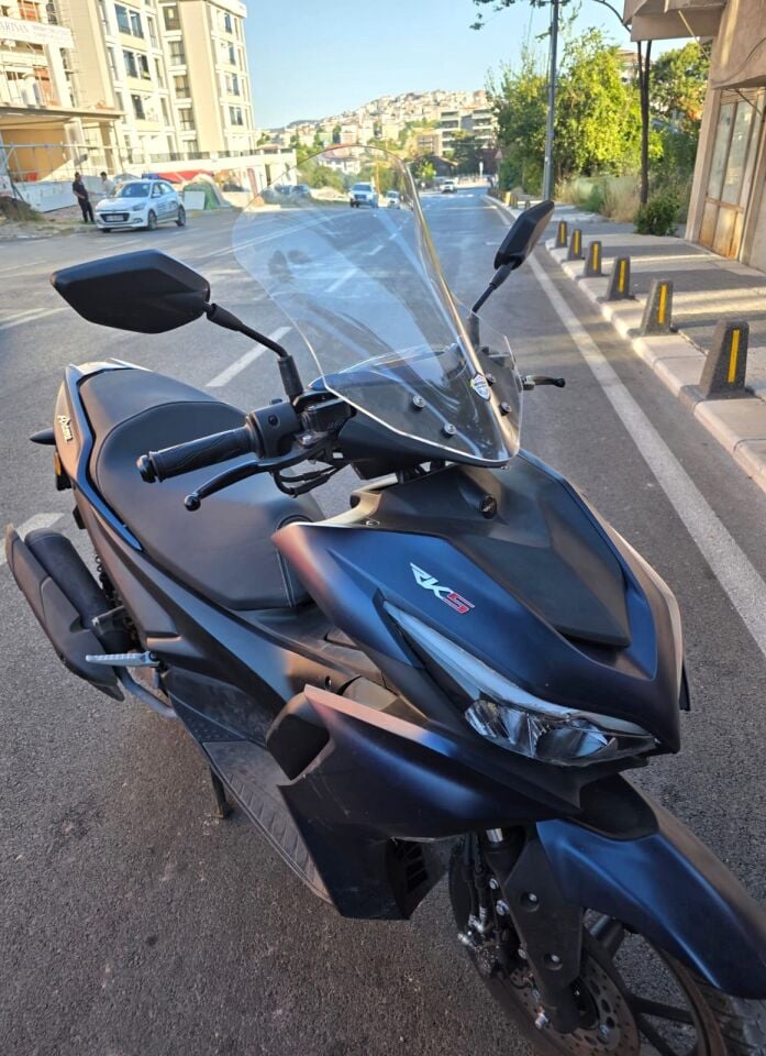 MOTOCAM Volta Revolt RSX3 Ön Cam 2022-2026 Model 43cm Şeffaf Renkli SPORTİF