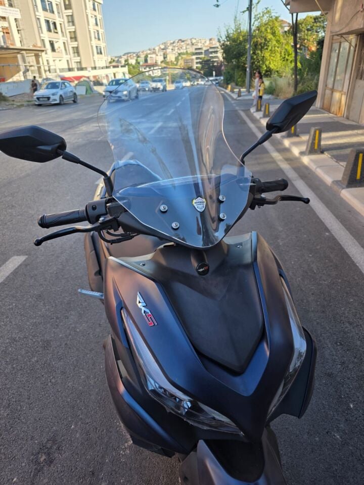 MOTOCAM Volta Revolt RSX3 Ön Cam 2022-2026 Model 43cm Şeffaf Renkli SPORTİF