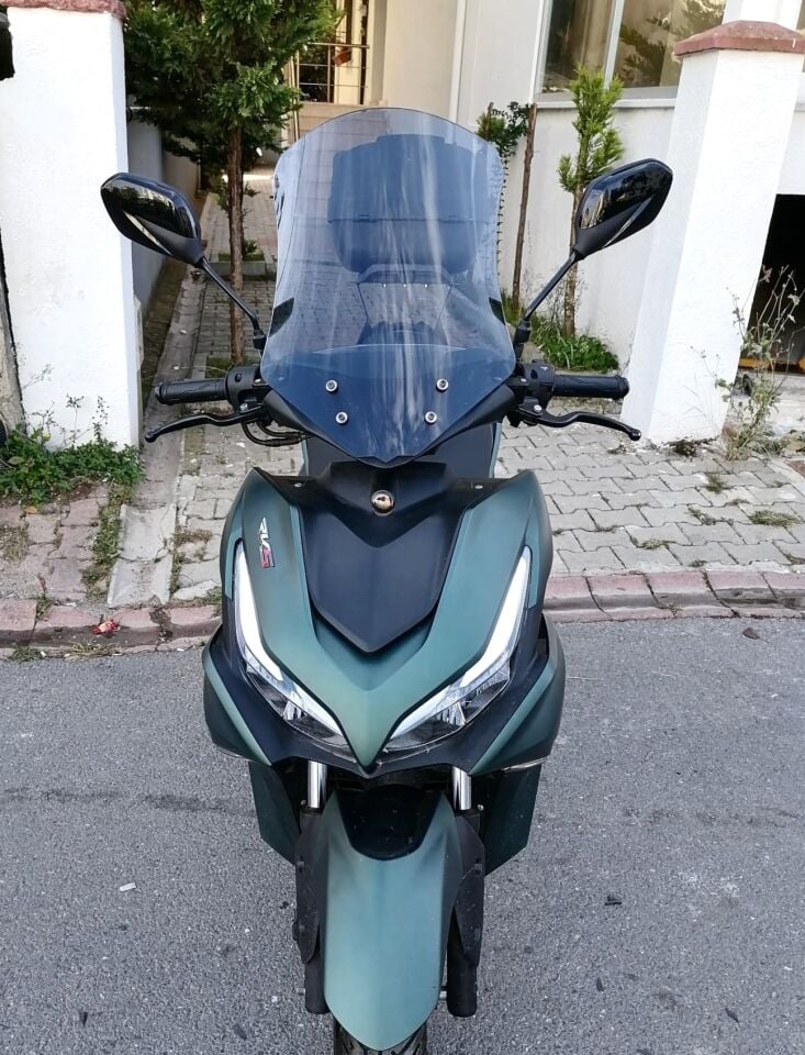 MOTOCAM Volta Revolt RSX3 Ön Cam 2022-2026 Model 54cm Füme Renkli