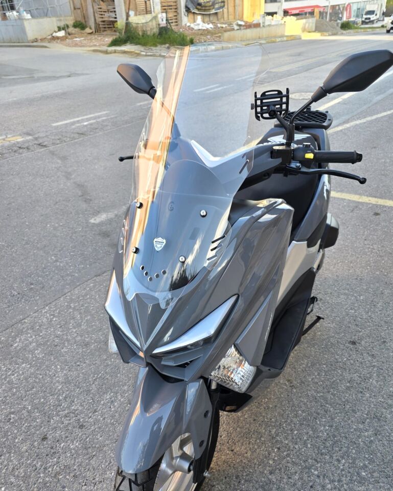 MOTOCAM Volta Revolt RSX4 Ön Cam 2022-2026 Model 65cm Şeffaf Renkli 4mm ORTA BOYLU