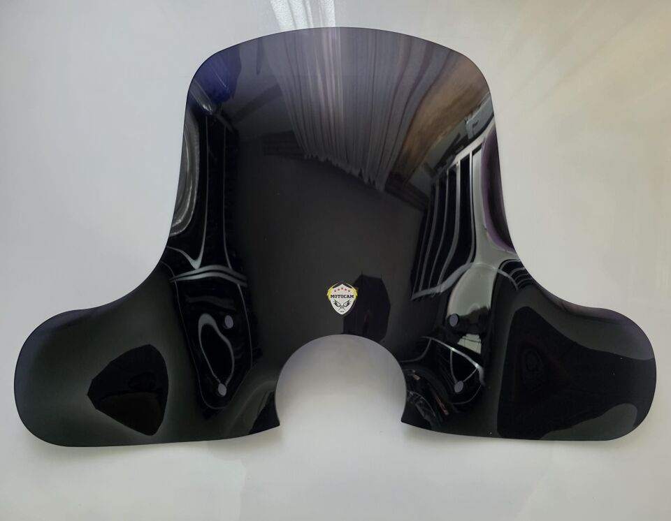 MOTOCAM SYM Fiddle III 125 Ön Cam 2016-2022 Model 53cm Siyah Renkli Elcikli APARATSIZ