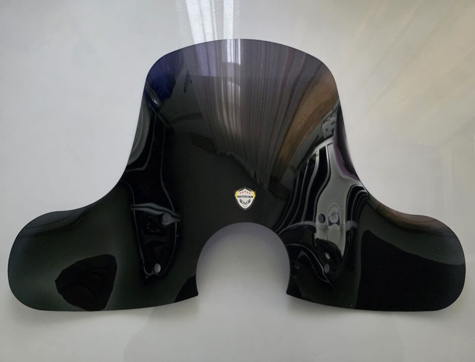 MOTOCAM SYM Fiddle III 125 Ön Cam 2016-2022 Model 53cm Siyah Renkli Elcikli APARATSIZ