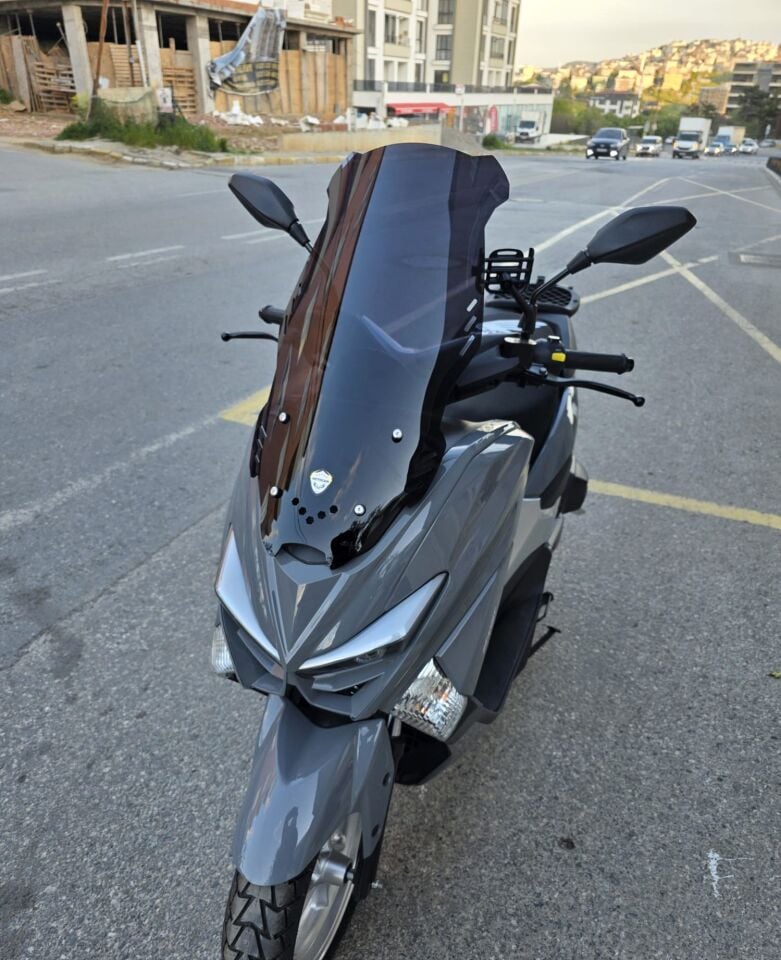 MOTOCAM Volta Revolt RSX4 Ön Cam 2022-2026 Model 75cm Siyah Renkli 4mm